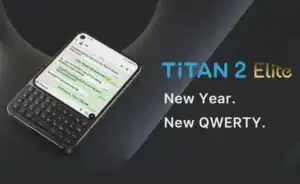 새로운 타이탄 2 일렉트릭 키보드, 혁신적인 QWERTY 디자인과 새해 맞이 제안.