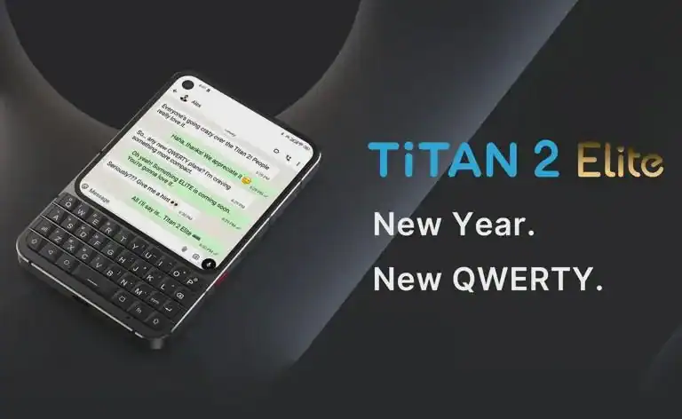 새로운 타이탄 2 일렉트릭 키보드, 혁신적인 QWERTY 디자인과 새해 맞이 제안.