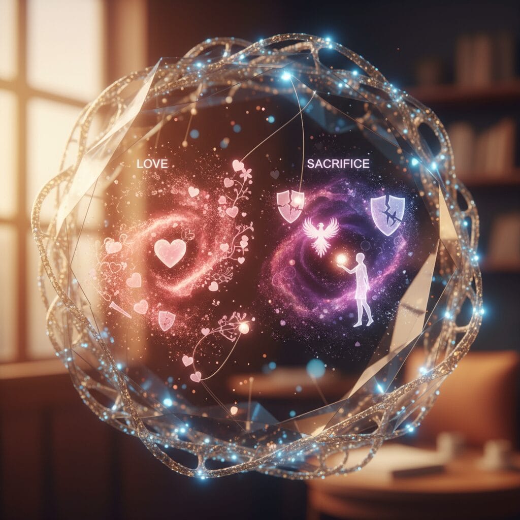 인간의 가치를 분석하는 AI의 수정구: 사랑과 희생이라는 정교한 데이터